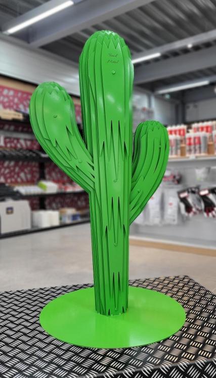 Cactus en acier corten