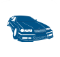 BMW métal Couleur : RAL 5005 bleu sécurité