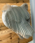 Tête d'ours 3D en aluminium