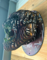 Tête de Gorille 3D en alu graffé